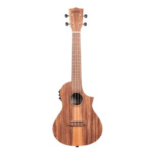 Teak+Tri-Top+Concert+Ukulele+w%2F+Cutaway+%26+EQ