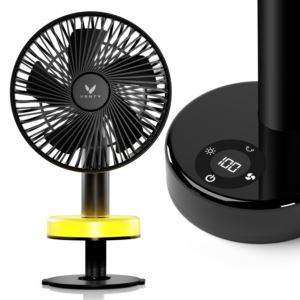 Venty+Clip+Fan+Black