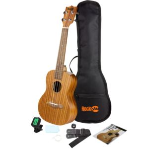 Premium+Soprano+Ukulele+Starter+Kit+Natural