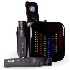 Pixel+Bluetooth+Karaoke+Machine+w+Wireless+Microphones