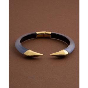 Mirrored+Pyramid+Bracelet+-+Steel+Blue
