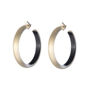 Skinny+Hoop+Earring+-+Gold