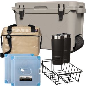 Ultimate+Bison+Wheeled+Cooler+Package+Sand