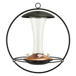 Contemporary+Floating+Sphere+Hummingbird+Feeder