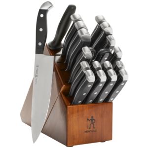 Statement+pc+Knife+Block+Set+Brown