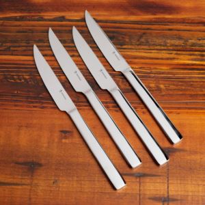 pc+Steak+Knife+Set+Polished+Stainless+Steel
