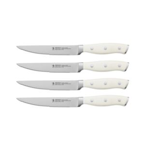 Forged+Accent+pc+Steak+Knife+Set+White