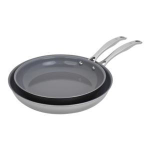 CLAD+H+pc+Ceramic+Nonstick+Frying+Pan+Set