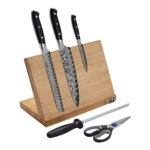 Compass+Damascas+pc+Knife+Set+w+Magnetic+Easel