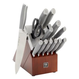 Graphite+pc+SelfSharpening+Knife+Block+Set+Brown