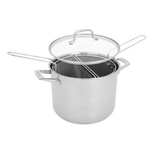 qt+Stainless+Steel+Pasta+Pot+w+Colander+Baskets