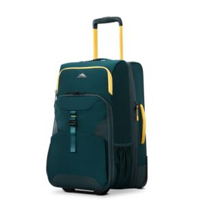 Hi-Life+Carry-On+Wheeled+Duffel+Green%2FYellow