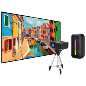Movie+Theater+Kit+2+-+Projector%2C+Screen+%26+Tailgate+Speaker