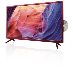 HD+LED+TVDVD+Combo+Red