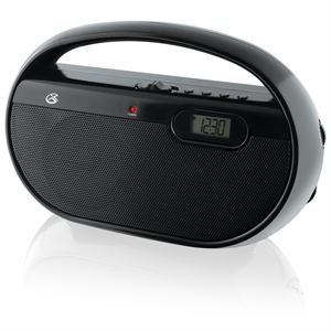 Portable+AM%2FFM+Radio+with+Digital+Clock