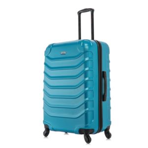 InUSA+Endurance+Hard+Shell+Luggage+%2828inch%2C+Teal%29