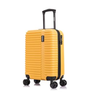 InUSA+Ally+lightweight+hardside+spinner+20+inch+carry-on+Mustard