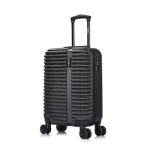 InUSA+Ally+lightweight+hardside+spinner+20+inch+carry-on+Black