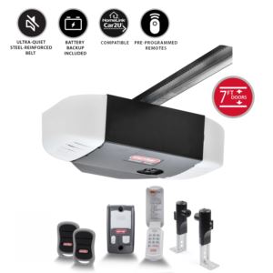 1.25HP+StealthDrive+Garage+Door+Opener+w%2F+2+Remotes