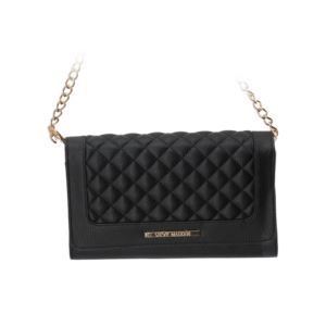 Steve+Madden+Quilted+Wallet%2FCrossbody+-+Black