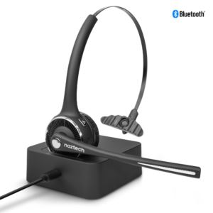 N980+Over-the-Head+Bluetooth+Headset+with+Charging+Base