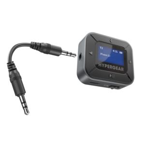 HyperGear+IntelliCast+Flight+Wireless+Audio+Adapter+-+Transmitter+%2B+Receiver+-+Black