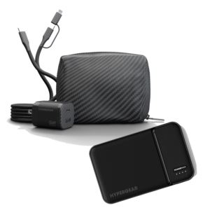 HyperGear+Travel+Kit+powerbankAC+adapter+carrying+case