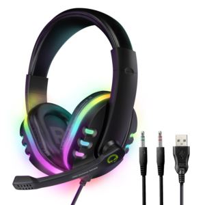 Hypergear+SoundRecon+RGB+LED+Gaming+Headset+BLACK