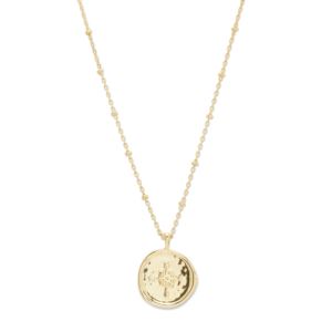 Compass+Coin+Necklace+