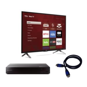 32%22+Roku+Smart+TV%2FBlu-ray+Player%2FHDMI+Cable