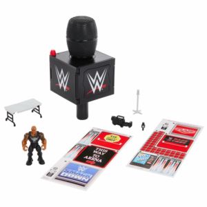 WWE+Final+Boss+Microphone+Playset+w%2F+The+Rock+Action+Figure+Ages+6%2B+Years