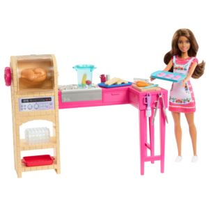 Barbie+and+Teresa+Cook+and+Create+Kitchen+Playset+Ages+3%2B+Years