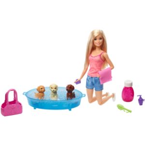 Barbie+Puppy+Bath+Time+Playset+Ages+1%2B+Years