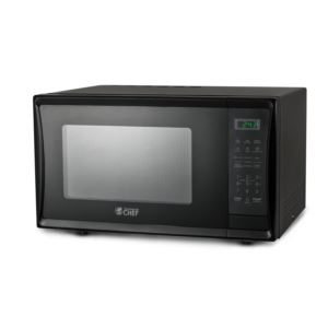 Commercial+Chef+1.1+CuFt+Counter+Top+Microwave+-+Black