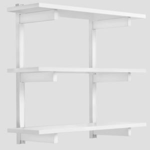 Premium+Shelving+Hardware+Kit+And+3+Shelves