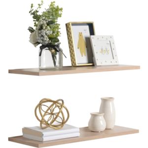 Floating+Shelf+20X60X1.5%2F8+X+24+X+.5+2+Pack