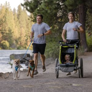 Double+Track+Dog+Leash+Coupler+Basalt+Gray