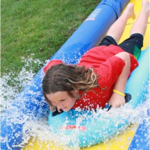 Turbo+Chute+Water+Slide+Backyard+Pkg+three+20%27+sections%2C+catch+pool+and+pump
