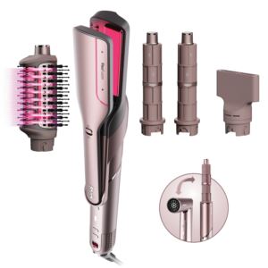 FlexFusion+in+Air+Styler+Straightener+Brush+Set+Blush