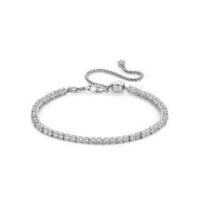 Love+All+Tennis+Slider+Bracelet+Silver