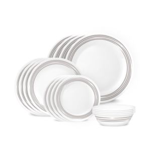 Brushed+Silver+16pc+Dinnerware+Set