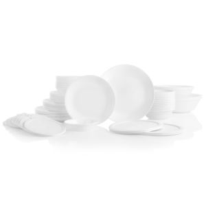 78pc+Classic+Winter+Frost+White+Dinnerware+Set+-+Service+for+12