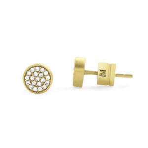 Signature+Pave+Stud+Earrings