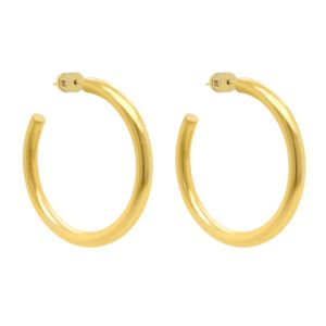 Midi+Dune+Gold+Hoops