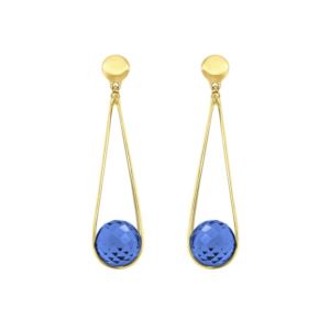 Mini+Ipanema+Earrings+in+Midnight+Blue