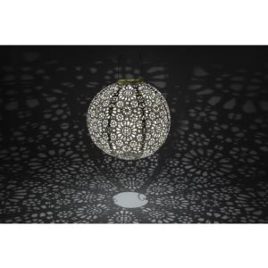 Stella+Luxe+12%22+Globe+Chantilly+Lace+Lantern+-+Porcelain