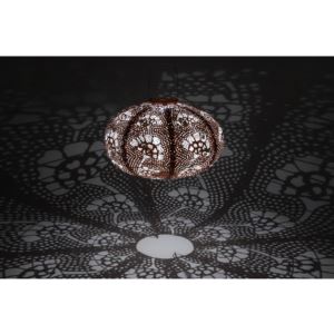 Stella+Luxe+14%22+Oval+Yarrow+Lantern+-+Clay
