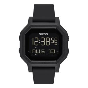 Ladies+Siren+All+Black+Digital+Silicone+Rubber+Strap+Watch