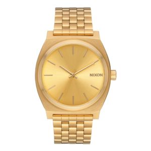 Men%27s+Time+Teller+Gold-Tone+Stainless+Steel+Watch+Gold+Dial