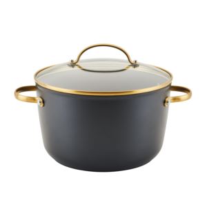6qt+Forged+Induction+Ceramic+Covered+Stockpot+Black